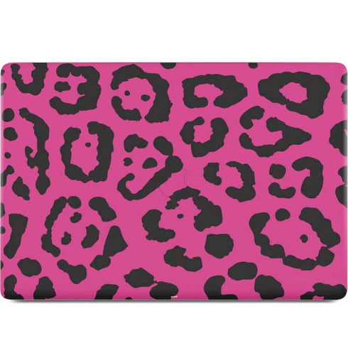 Rosy Leopard MacBook Skins